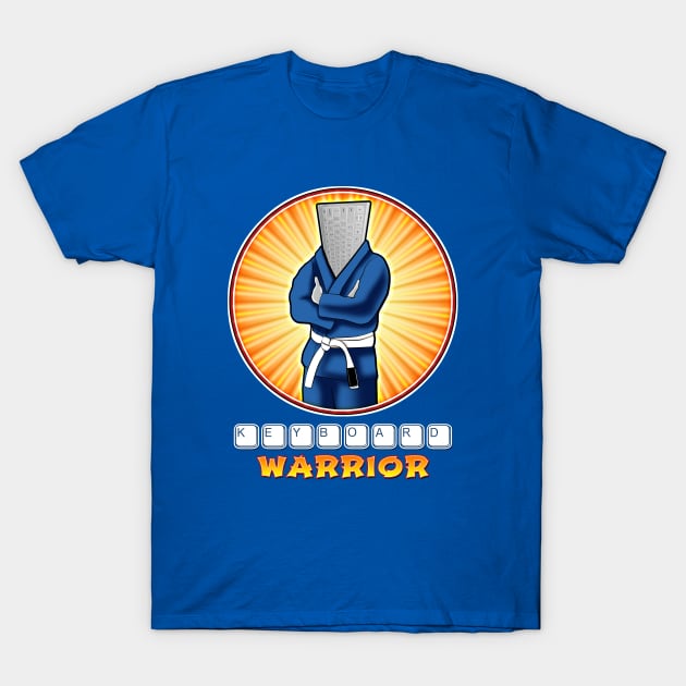 Keyboard Warrior T-Shirt by GuardUp